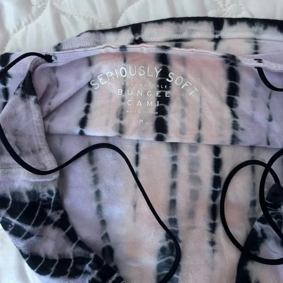 Aeropostale Black and Purple Tie-Dye Camisole - Picture 5 of 6